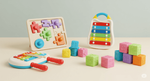 Brinquedos para autismo interativos para estimular a aprendizagem
