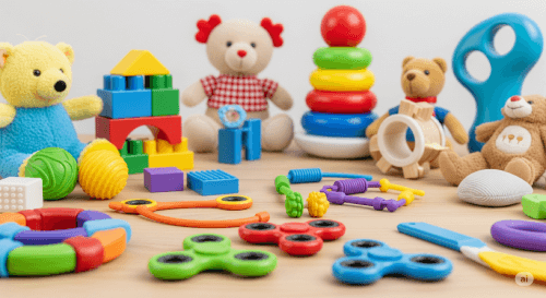 Brinquedos para autismo para diferentes faixas etárias
