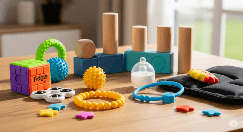 Brinquedos para autismo que incentivam o brincar independente