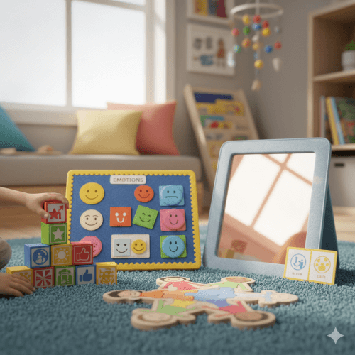 Brinquedos para crianças com autismo que fortalecem a autoestima