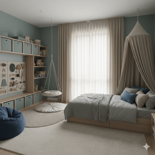 Como preparar um quarto ideal para crianças com autismo?