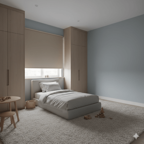 Como reduzir estímulos visuais no quarto infantil para autismo?